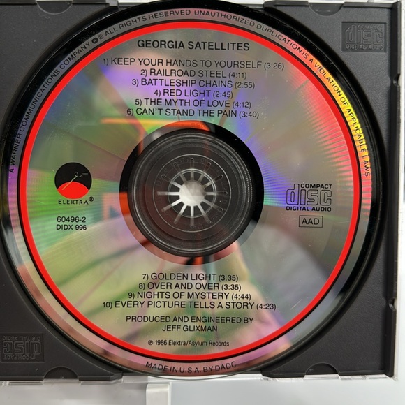Georgia Satellites on CD. 1986 - Picture 4 of 5